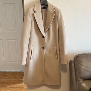 Zara Classic Tan Trench Coat for Women